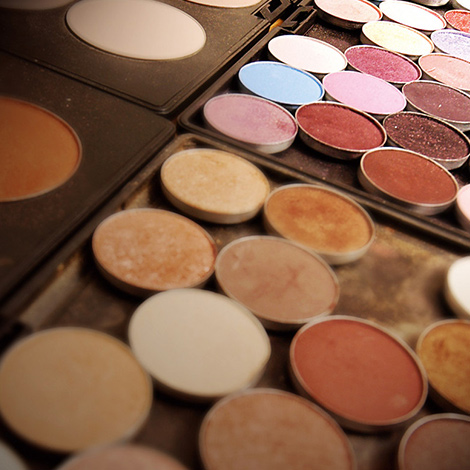 Natural three-dimensional waterproof two-color eyebrow powder can do nose shadow