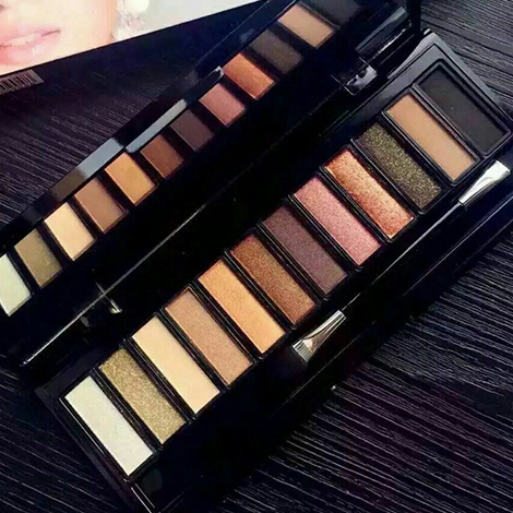 Three color three-dimensional Eyebrow powder/Styling Eyebrow cake with eyebrow brush brown